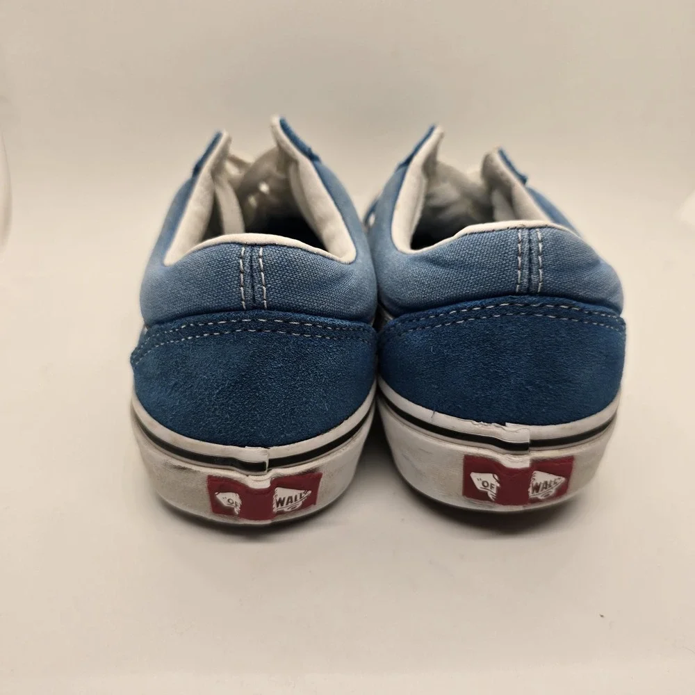 Vans Old Skool Suede Blue Men's 4‎ Womens 5.5